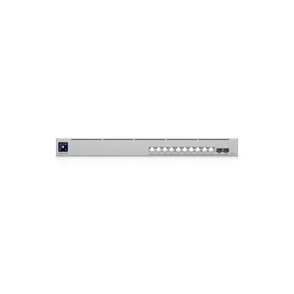 Switch rackabil Ubiquiti USW-Pro-XG-10-PoE, 10 porturi, 2 porturi SFP+, 240 Gbit/s, 400 W, Etherlighting, Layer 3, 1U, cu management