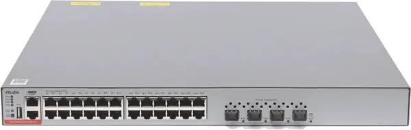 Switch Ruijie - RG-S5310-24GT4XS-P-E, 28 porturi, alb