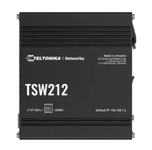Switch Teltonika TSW212, L2 Gigabit