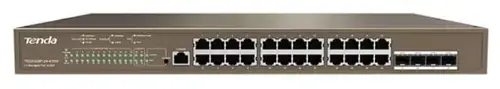 Switch Tenda TEG5328P-24-410W, 24 Porturi, Gigabit