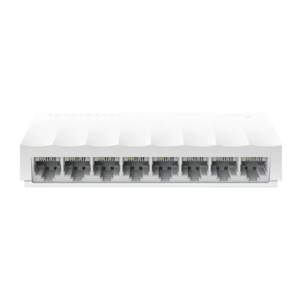 Switch TP-Link LS1008, 8 porturi, 10/100 Mbps, Alb