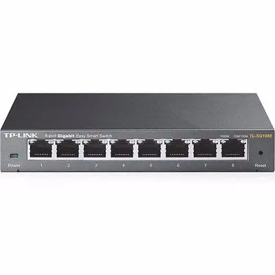 SWITCH TP-LINK; model: TL-SG108; PORTURI: 8 x RJ-45 10/100/1000 METAL CASE