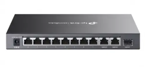 Switch TP-Link Omada DS111P, 8 porturi, PoE+