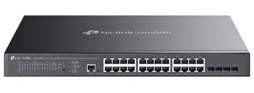 Switch TP-Link Omada SG3428XMPP, 24 Porturi, Gigabit, PoE++