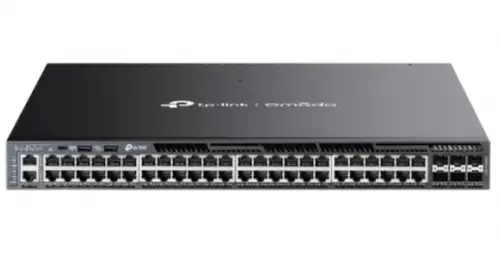 Switch TP-Link Omada SG6654XHP, 48 porturi, Gigabit, PoE+