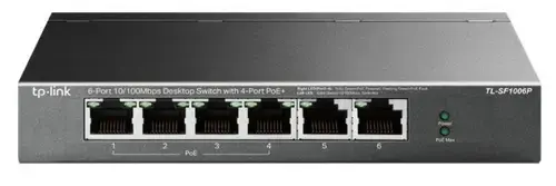Switch Tp-Link TL-SF1006P, 6 Porturi, PoE+