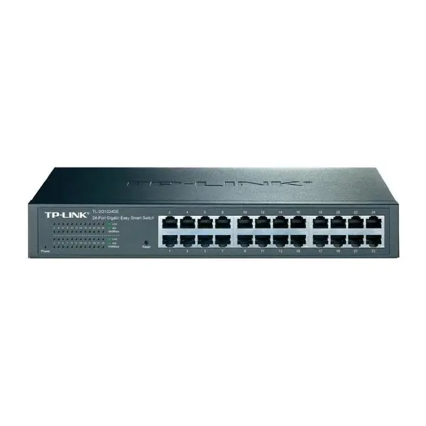 Switch TP-Link TL-SG1024DE, 24 porturi, 10/100/1000 Mbps