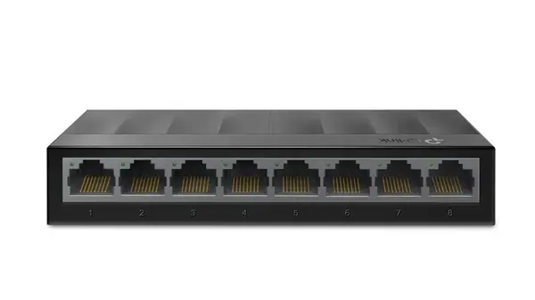 Switch TpLink LS1008G, 8 porturi, capacitate 16GBps, 3.9W, Tehnologia Green