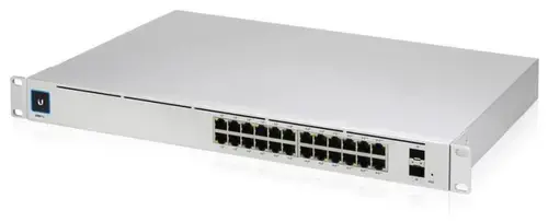 Switch Ubiquiti UniFi USW-PRO-24, Gigabit, 24 Porturi