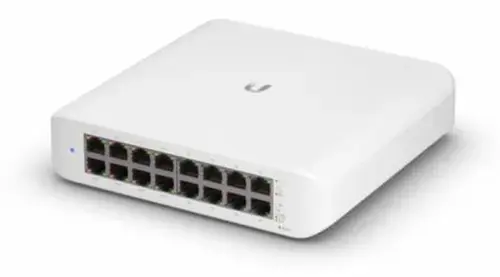 Switch Ubiquiti USW-LITE-16-POE, Gigabit, 16 porturi, PoE
