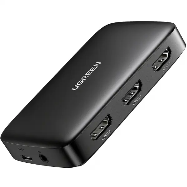Switch Video HDMI UGREEN CM332, Negru