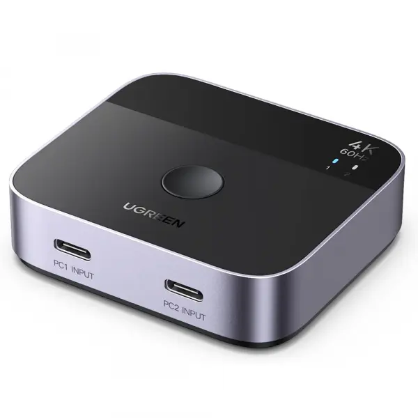 Switch Video USB-C UGREEN AW502 (55451), Gri
