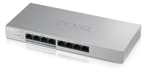 Switch ZyXEL GS1200-8HPV2-EU010, 8 Porturi, Gigabit, 4 x PoE