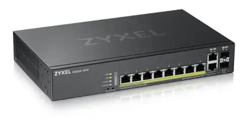 Switch ZyXEL GS2220-10HP-EU0101F, Gigabit, 10 Porturi, PoE