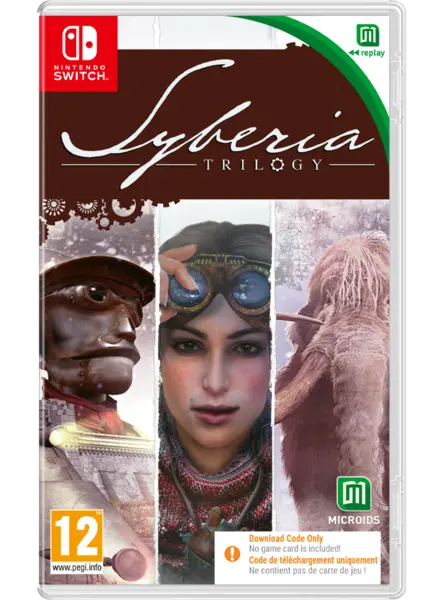 Syberia Trilogy (Code in a Box) Нинтендо Суич