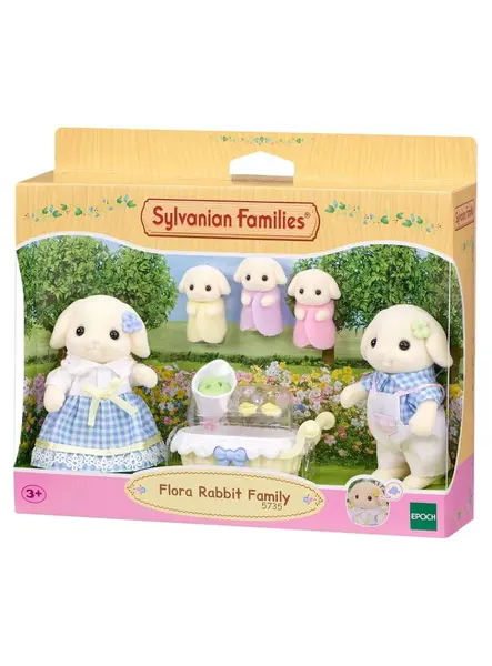 Sylvanian Families Flora Rabbit Family 5735