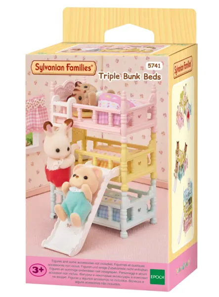 Sylvanian Families Triple Bunk Bed (5741)