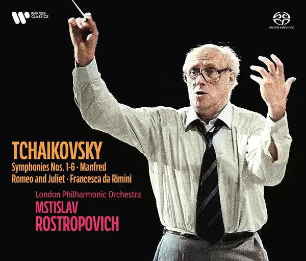 Symphonies Nos. 1-6 - Manfred - Romeo and Juliet - Francesca da Rimini | Pyotr Ilyich Tchaikovsky, Mstislav Rostropovich, London Philharmonic Orchestra
