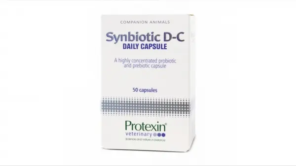 Synbiotic D-C pentru caini si pisici, 50 Capsule
