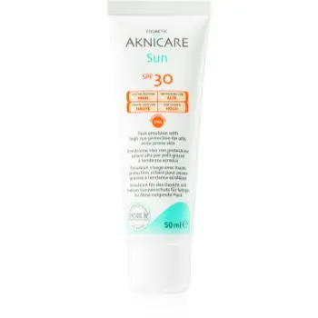 Synchroline Aknicare Sun cremă protectoare pentru tenul gras, predispus la acnee