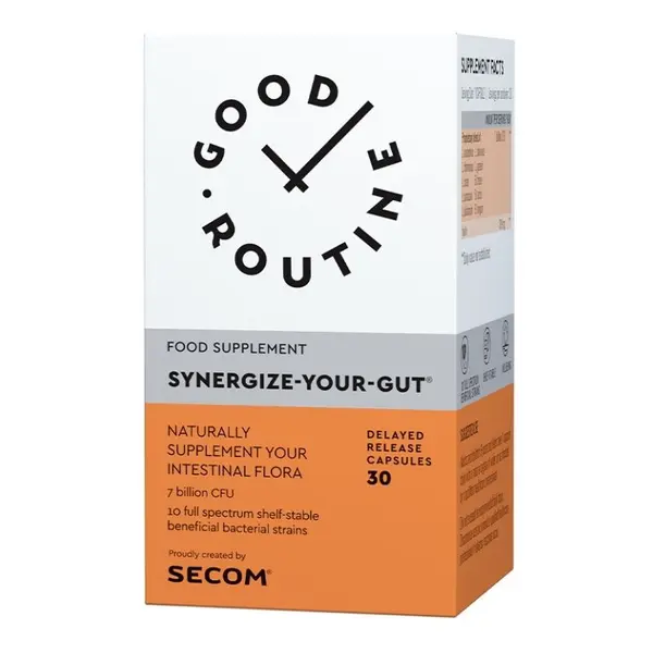 Synergize Your Gut Good Routine, 30 capsule, Secom