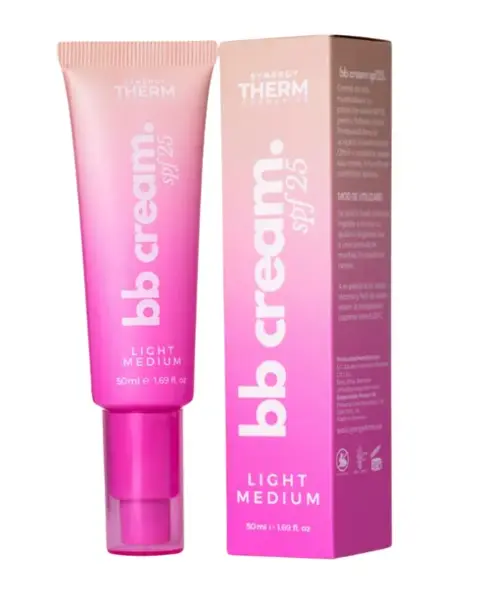 Synergy Therm BB Cream Light Medium SPF25 Crema de fata colorata 50 ml