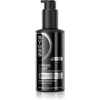 Syoss Intense Glaze High Concentration Serum ser fara clatire pentru par foarte deteriorat