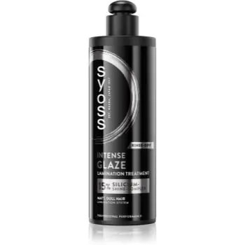 Syoss Intense Glaze Lamination Treatment ingrijire intensiva pentru un par stralucitor si catifelat