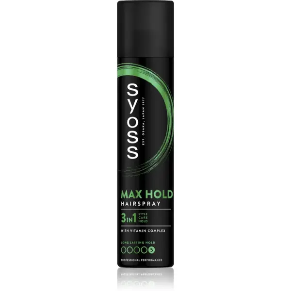 Syoss Max Hold fixativ cu fixare foarte puternica 300 ml