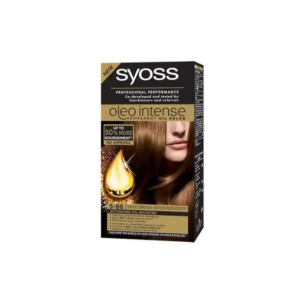Syoss Oleo Intense fără amoniac Volum 7-10 Blond natural