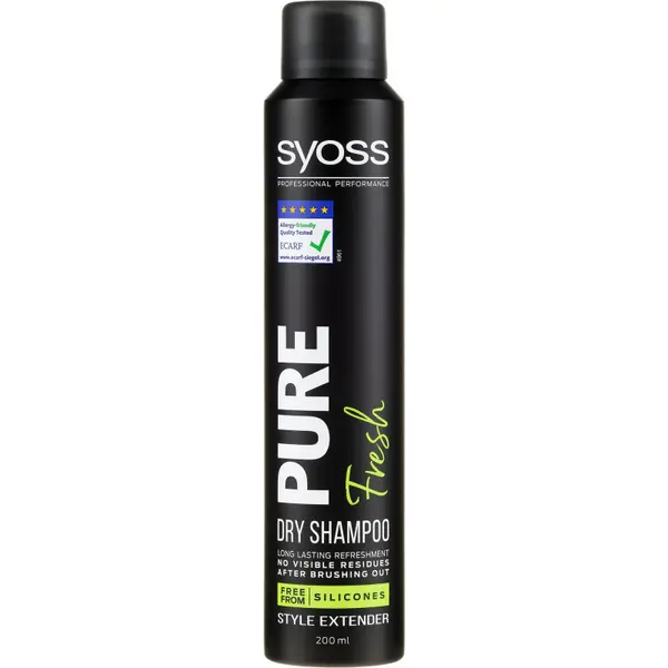 Syoss Pure Fresh Dry Refreshing Dry Shampoo Volum 200 ml