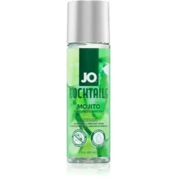 System JO H2O Cocktails Mojito gel lubrifiant cu aromă
