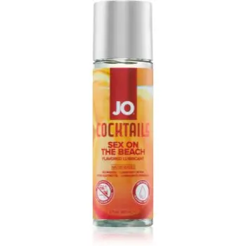 System JO H2O Cocktails Sex on the Beach gel lubrifiant cu aromă