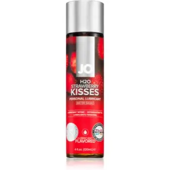 System JO H2O STRAWBERRY gel lubrifiant cu aromă