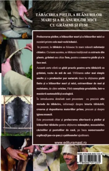 Tabacirea pielii, a blanurilor mari si a blanurilor mici cu grasimi si fum | Markus Klek