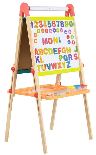 Tablă de desen magnetică Moni Toys - Cu accesorii incluse