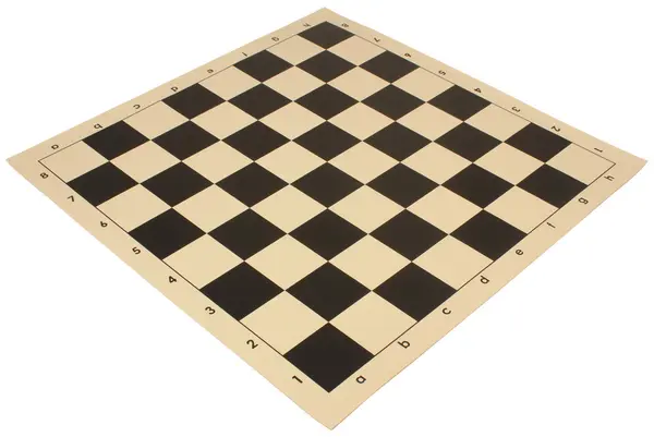 Tabla de sah din vinil negru, 57 mm