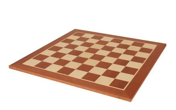 Tabla de sah - lemn mahon 58 x 58 mm
