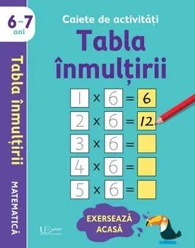 Tabla inmultirii. Matematica. 6-7 ani/***