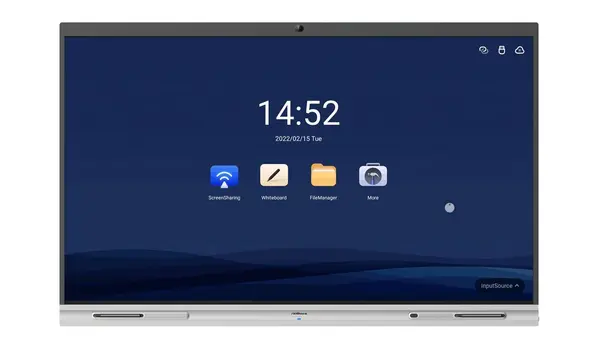 Tabla interactiva cu touch screen Dahua LCH75-MC410-B Whiteboard, 75 inci 4K, camera 5MP incorporata