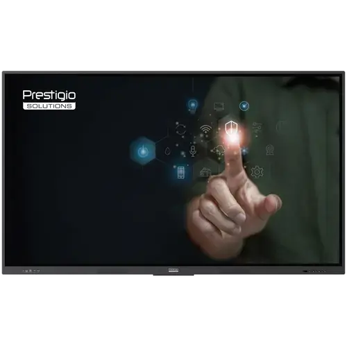 Tabla interactiva PRESTIGIO SOLUTIONS Multiboard 75inch PSMB000L755 Light Series UHD 4K, IPS, Android 13.0, Wi-Fi, Bluetooth, 40 Touchpoints