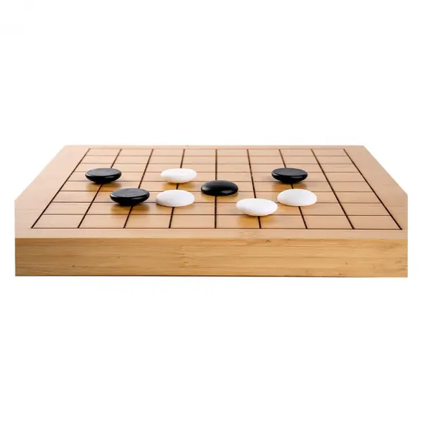 Tabla Joc Go lemn bambus 9x9 linii
