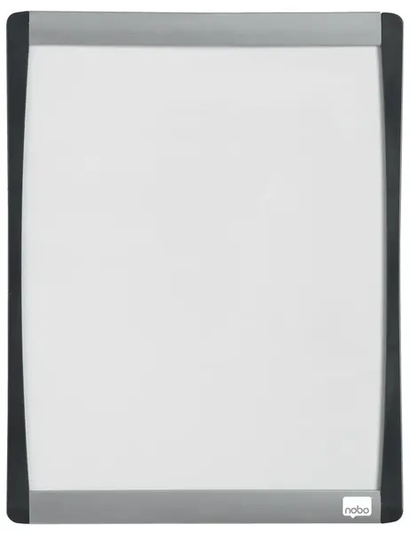 Tabla NOBO, 28x21 cm, magnetica, include marker si magneti, alb, rama gri Tabla NOBO, 28x21 cm, magnetica, include marker si magneti, alb, rama gri