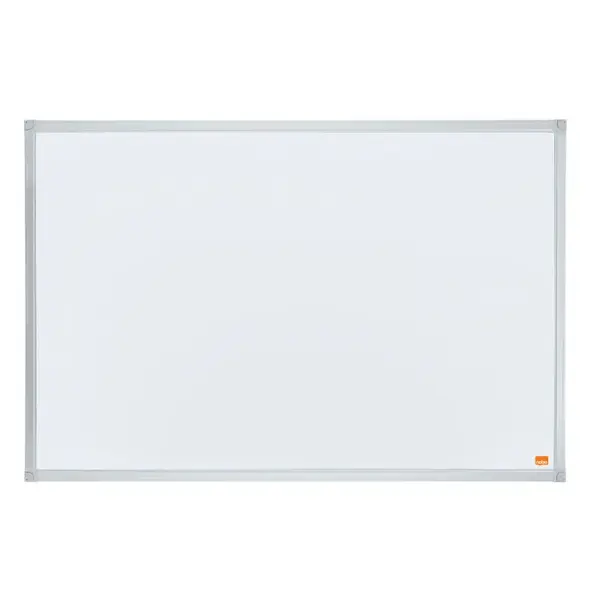 Tabla NOBO Essentials, otel lacuit, 90x60 cm, magnetica, include tavita, alb Tabla NOBO Essentials, otel lacuit, 90x60 cm, magnetica, include tavita, alb