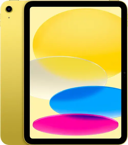 Tableta Apple iPad 11 (A16) Cellular, Procesor A16 Penta-Core, Liquid Retina IPS 11inch, 128GB Flash, Camera 12MP, Wi-Fi, Bluetooth, 5G, iPadOS (Galben)