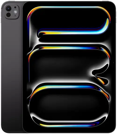 Tableta Apple iPad Pro 11 (2024) + Cellular, Procesor Apple M4, Ultra Retina 11inch, 16GB RAM, 2TB Flash, 12MP, LiDAR, Wi-Fi, Bluetooth, 5G, iPadOS (Negru)
