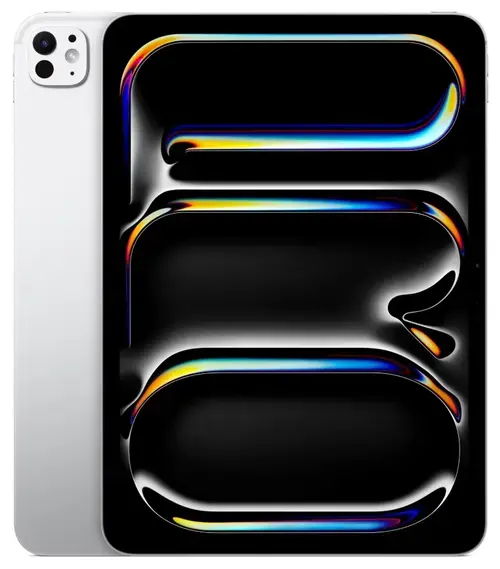 Tableta Apple iPad Pro 11 2025 Cellular, Procesor Apple M5, Ecran Ultra Retina OLED 11inch, 16GB RAM, 1TB Flash, Camera 12 MP, Wi-Fi, Bluetooth, GPS, 5G, iPadOS (Argintiu)