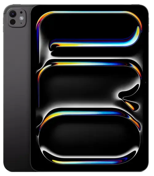 Tableta Apple iPad Pro 11 2025 Cellular, Procesor Apple M5, Ecran Ultra Retina OLED 11inch, Nano Texture, 16GB RAM, 1TB Flash, Camera 12 MP, Wi-Fi, Bluetooth, GPS, 5G, iPadOS (Negru)