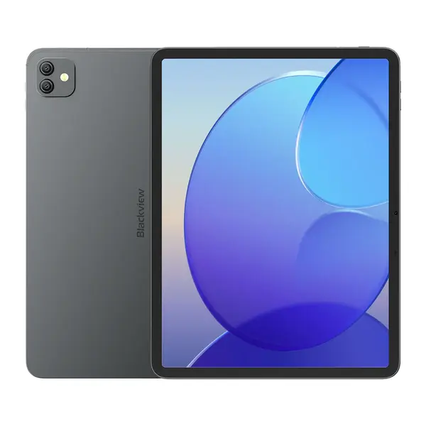 Tableta Blackview LINK 8, Gri, 12.7 2K+ IPS, 18GB RAM (6GB + 12GB Extensibili), 256GB ROM, 16MP, Android 15, Helio G100, Mod PC, Difuzoare Quad-BOX, 8400mAh, 18W