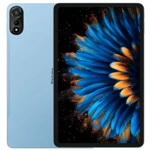 Tableta Blackview MEGA 2, Albastru, 4G, 12 2K FHD+ 60Hz, 36GB RAM (12GB + 24GB extensibili), 256GB ROM, Android 15, Unisoc T615, 16MP+8MP, 9000mAh, 18W, Stylus, Face Unlock, Dual SIM